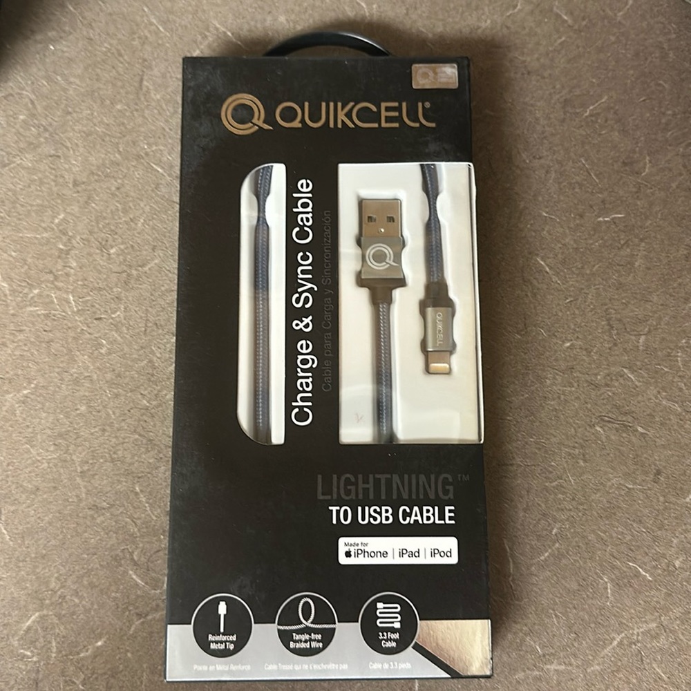 Lightning to usb cable